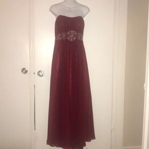 Strapless Night or prom dress